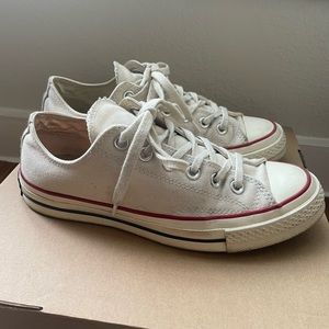 Converse - White Low Tops